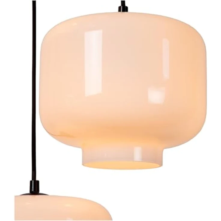 LUCIDE MEDINE Pendelleuchte mit 3xE27-Opal-Glas, höhenverstellbar und dimmbar – Bild 5