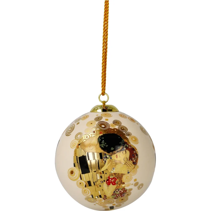 Goebel / Gustav Klimt - Kuss,Kugel,7,5cm x 7,5cm x 7,5cm / Porzellan / 7,5cm x 7,5cm x 7,5cm – Bild 8