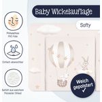 Julius Zöllner Wickelauflage Softy 75x85 Folie Sternenfahrt