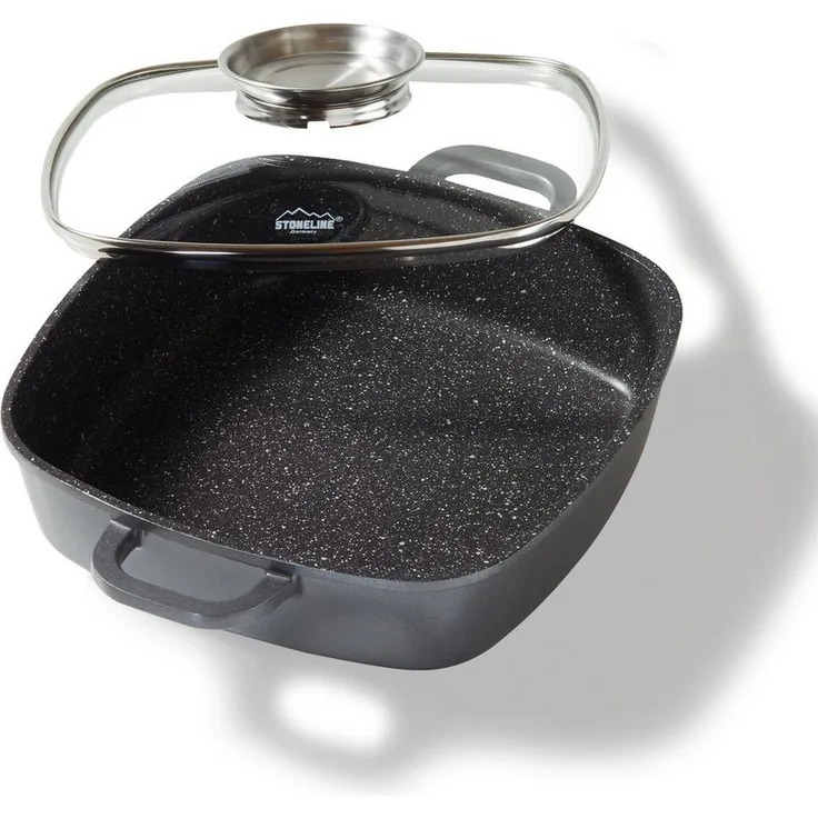 STONELINE Servierpfanne, Aluminiumguss (1-tlg), Induktion