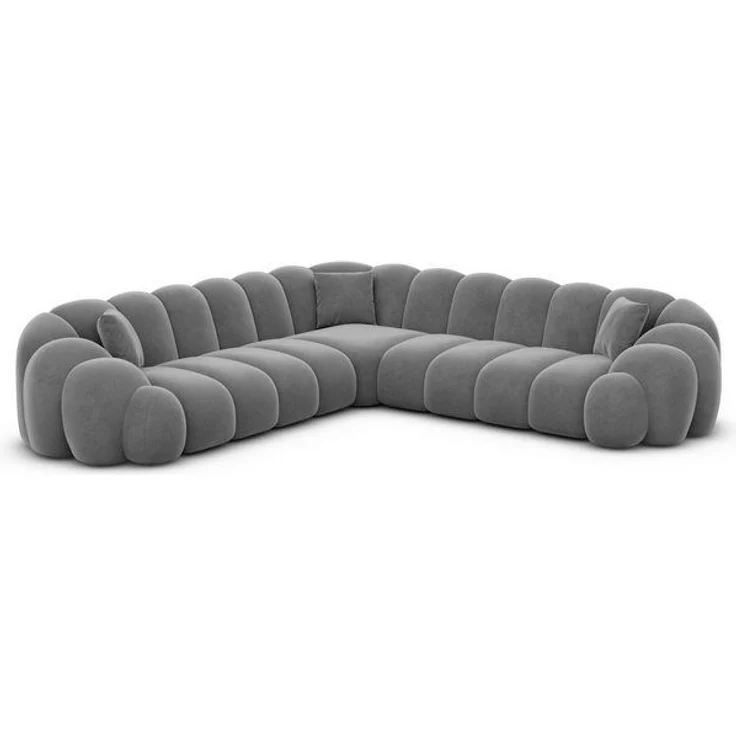 Sofa Dreams Ecksofa Rajada L Form Couch, 4-Sitzer, Design, Eckcouch, Stoffbezug – Bild 4