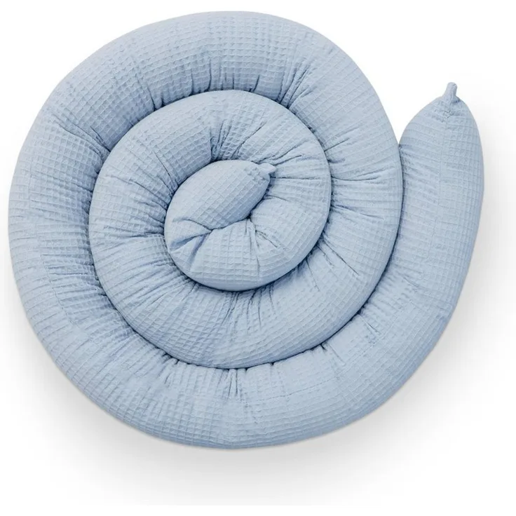 Ehrenkind Nestchenschlange Bettschlange aus 100% Bio-Baumwolle, Schutz und Geborgenheit, (Kuschelschlange, Bettumrandung Babybett), Bettschlange Baby