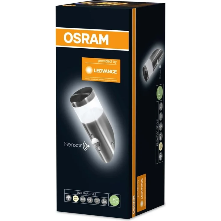 Osram LED Wand- und Deckenleuchte, Leuchte fuer Aussenanwendungen, warmweiss, Integrierter Tageslicht- und Bewegungssensor, Endura Stlye Mini Cyl Torch Sensor – Bild 4
