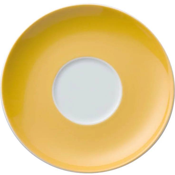 Cappuccino-Untertasse Sunny Day Yellow Thomas Porzellan Cappuccinotasse - Mikrowelle geeignet, Spülmaschinenfest