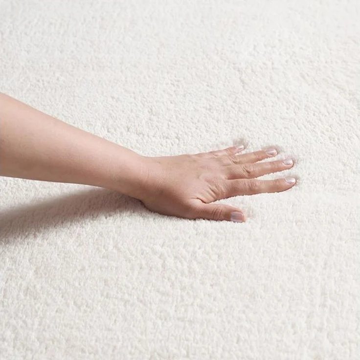 Carpetia Teppich Design Teppich creme moderne Wellenform, rechteckig, Höhe: 19 mm – Bild 2