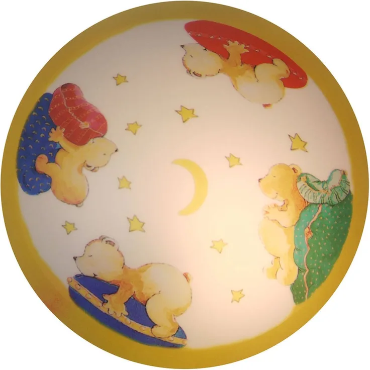 Bärenstarke Deckenschale Ø 45cm Bär Berni bringt gute Laune ins Kinderzimmer!