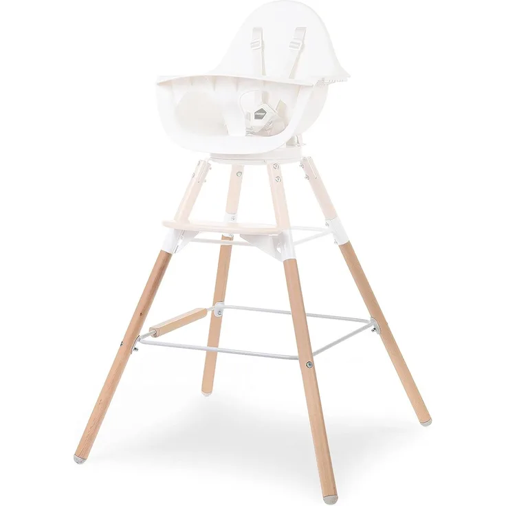 CHILDHOME Evolu 2 Extra lange Füße für Hochstuhl Buche Natur , Longlegs CHEVOFTNA