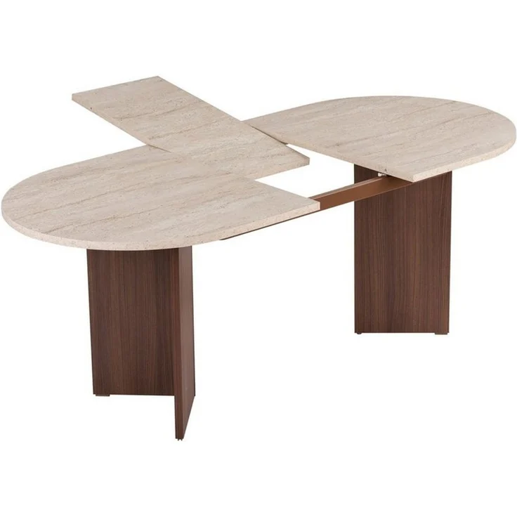 Skye Decor Esstisch Sablin Sorell (Packung, 1-St, 1 Erweiterbarer Esstisch), Ausziehbar 160–200 cm, Erweiterbarer Esstisch, Große Tischfläche – Bild 4
