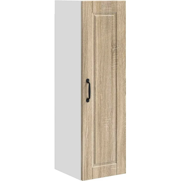vidaXL Wandschrank PORTO Sonoma-Eiche 30 x 31 x 100 cm Holzwerkstoff 885457 – Bild 2