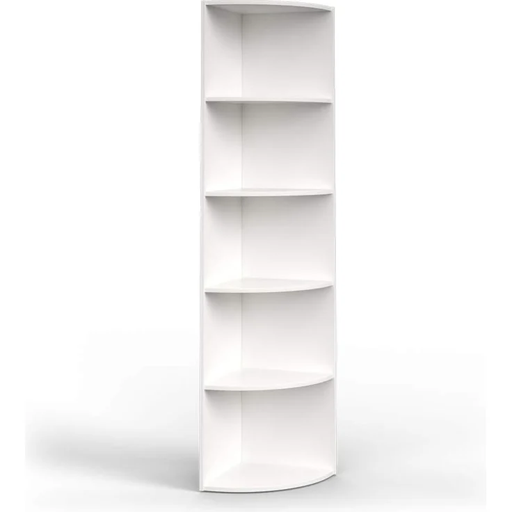 Vicco 'Ecki' Eckregal, Spanplatte weiß, 40 x 40 x 180 cm – Bild 1