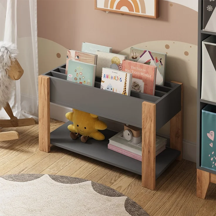 Kinderregal Malia Grau/Artisan 80 x 46 cm Vitalispa – Bild 4