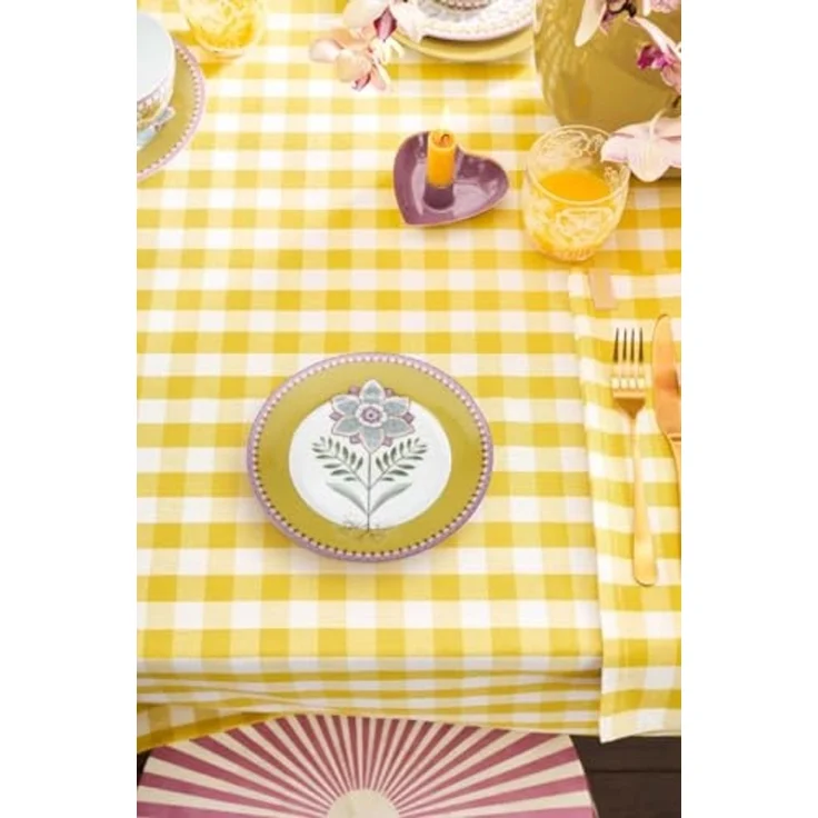 PiP Studio Frühstücksteller Lily&Lotus Yellow Frühstücksteller 21cm – Bild 3