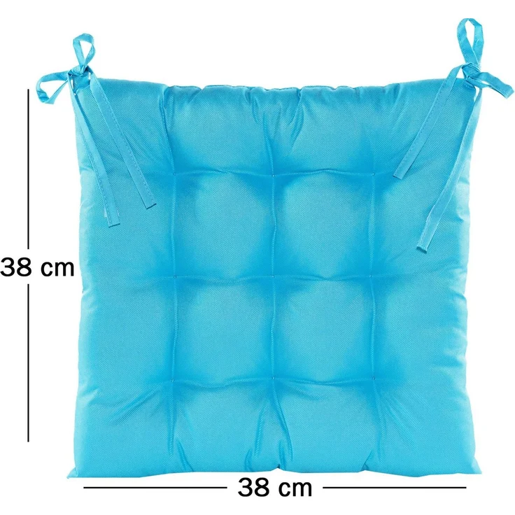JACK Stuhlkissen JACK Outdoor 38x38cm Sitzkissen Lounge Kissen Sitzkissen Wasserfest, mit Lotus Effekt, robust, strapazierfähig, für Innen & Außen – Bild 2