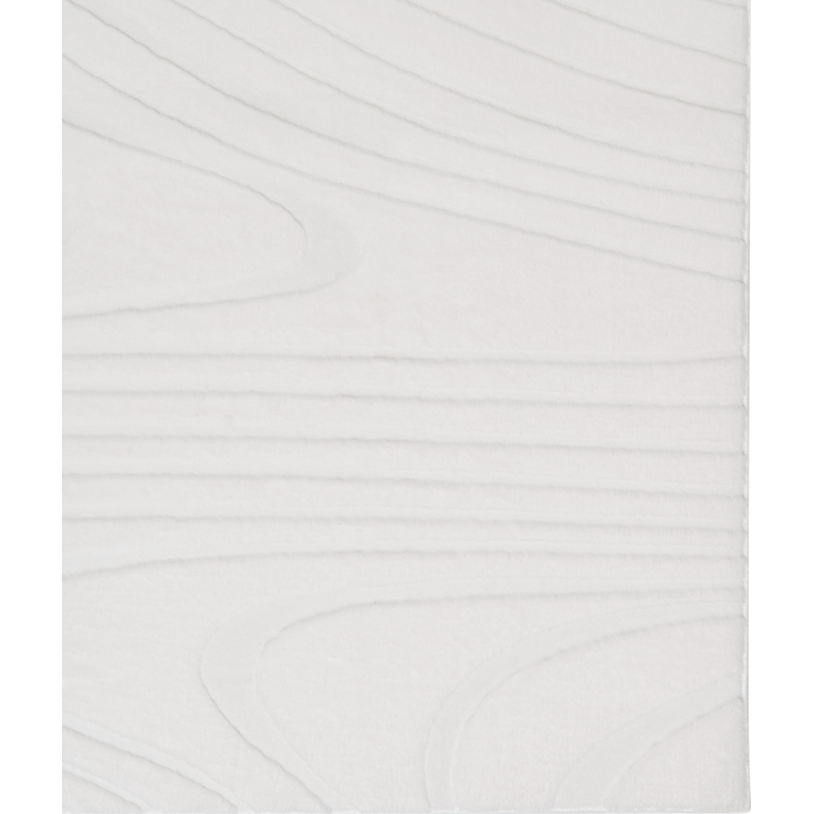 Kunstfellteppich ONTAKE Cremeweiß 80 x 300 cm – Bild 6