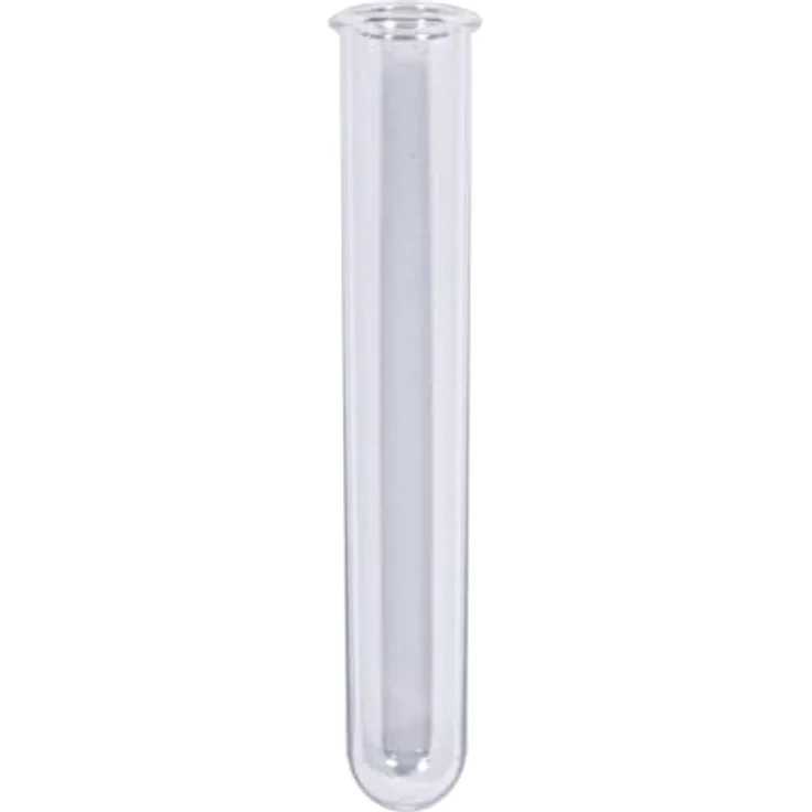 Acryl Reagenzglas, 20mm ø, 12cm lang, mit Rand, SB-Btl. 5Stück – Bild 2