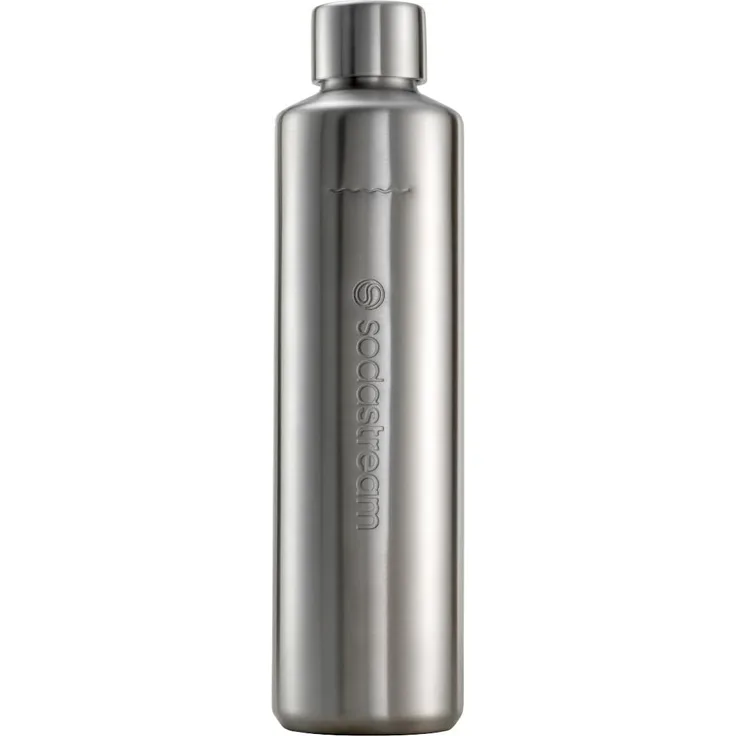 Sodastream Metallflasche DUO Thermic 0,8L, 1er-Pack Isolierflasche Thermoflasche Trinkflasche