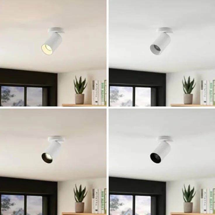 Arcchio Deckenstrahler Brinja, Metall, Weiß IP20, 1 x 8 W LED – Bild 4