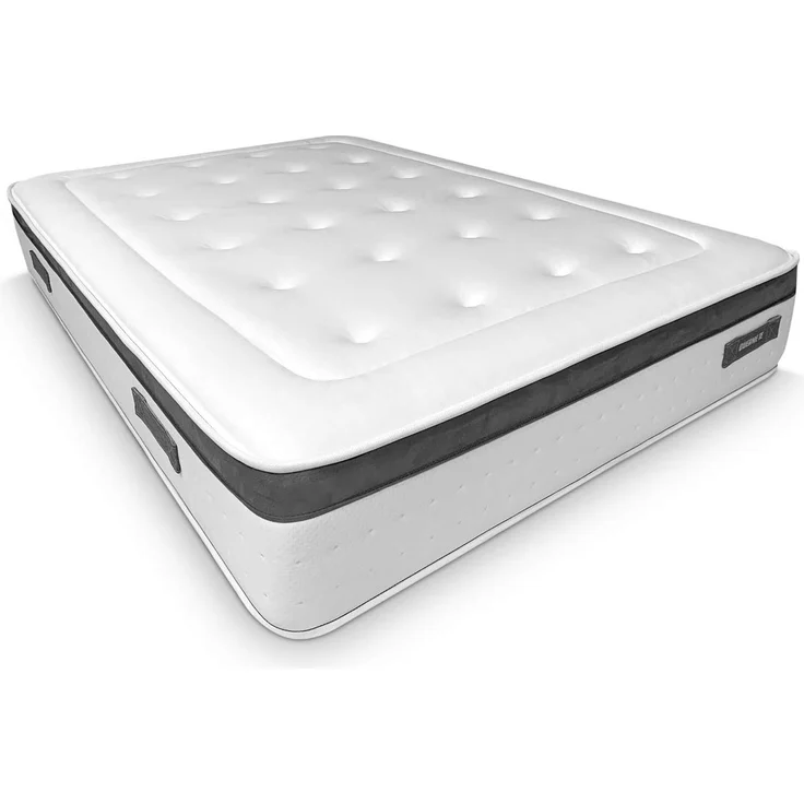 Duérmete Online - Viskoelastische Matratze Nature Biogel | Höhe 29 cm Thermoregulierendes Gewebe, 80x190 cm