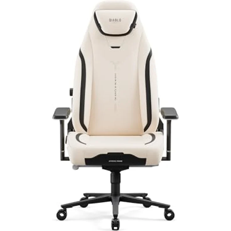 Diablo Ergonomischer Gaming Stuhl Stoff X.Eye Prime Pc Stuhl mit Magnet-Kopfstütze Gaming Sessel Kühlfunktion Gaming Stuhl Ergonomisch Strapazierfähiger Stoff Gaming Chair 140 kg Desert Storm – Bild 5