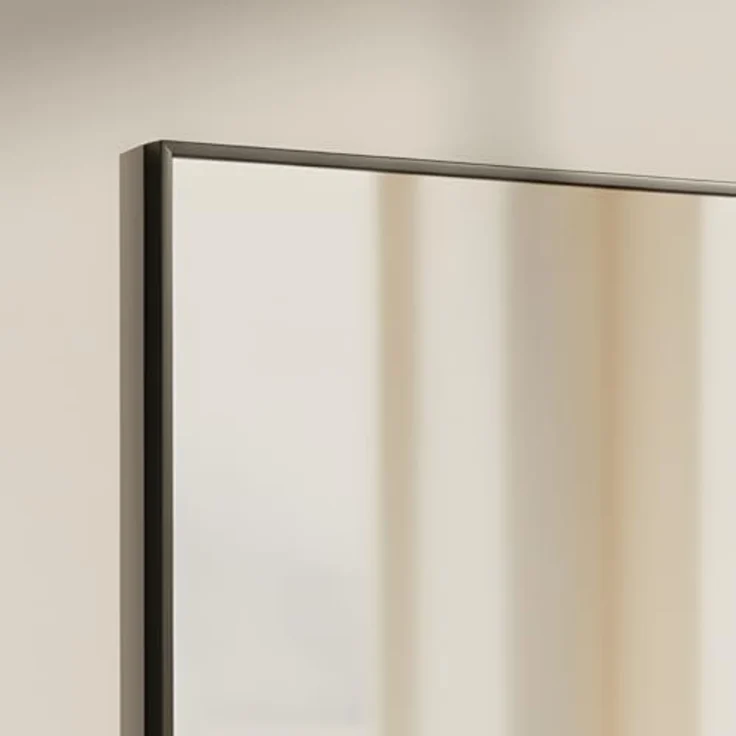 EDAXO Wandspiegel Dekorativer Wandspiegel VINKEL, 70 x 50 cm, Splitterschutzfolie – Bild 5