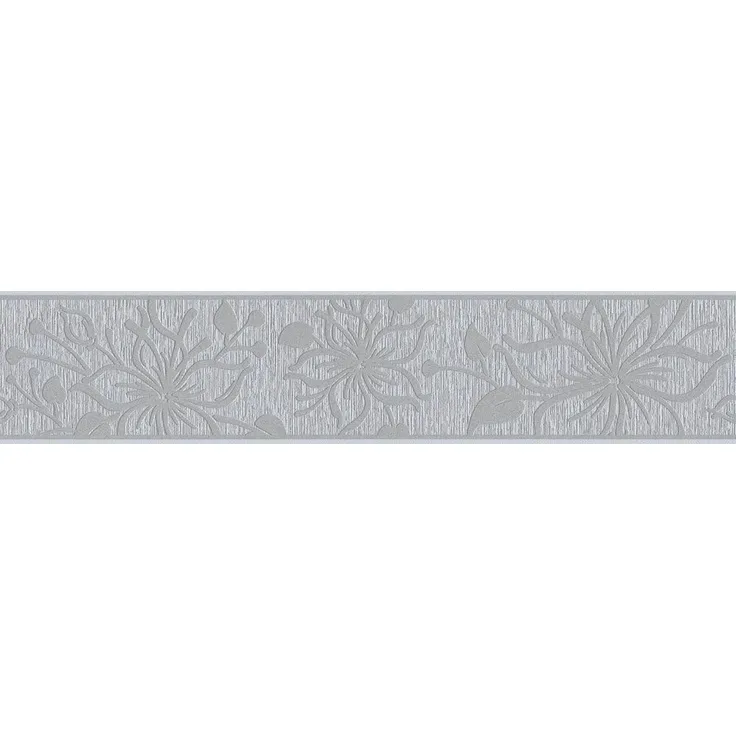 A.S. Création Bordüre Only Borders 11, strukturiert, floral, geblümt, natürlich, Tapete Bordüre Blumen Borte Wohnzimmer Schlafzimmer Küche Flur Design