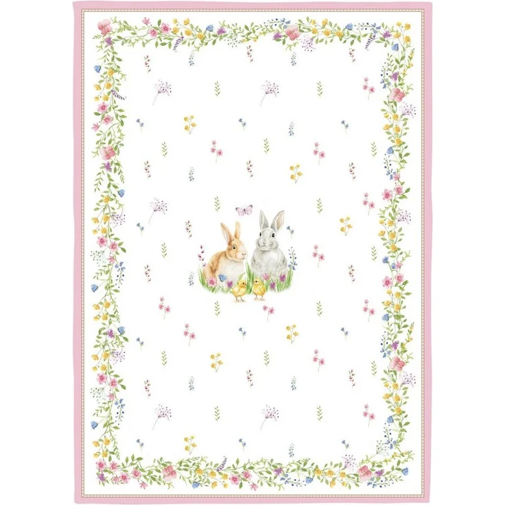 EasyLife Geschirrtuch EAST2634 - Happy Easter, 2er SET aus Baumwolle, 70 x 50 cm, (2-tlg) – Bild 1