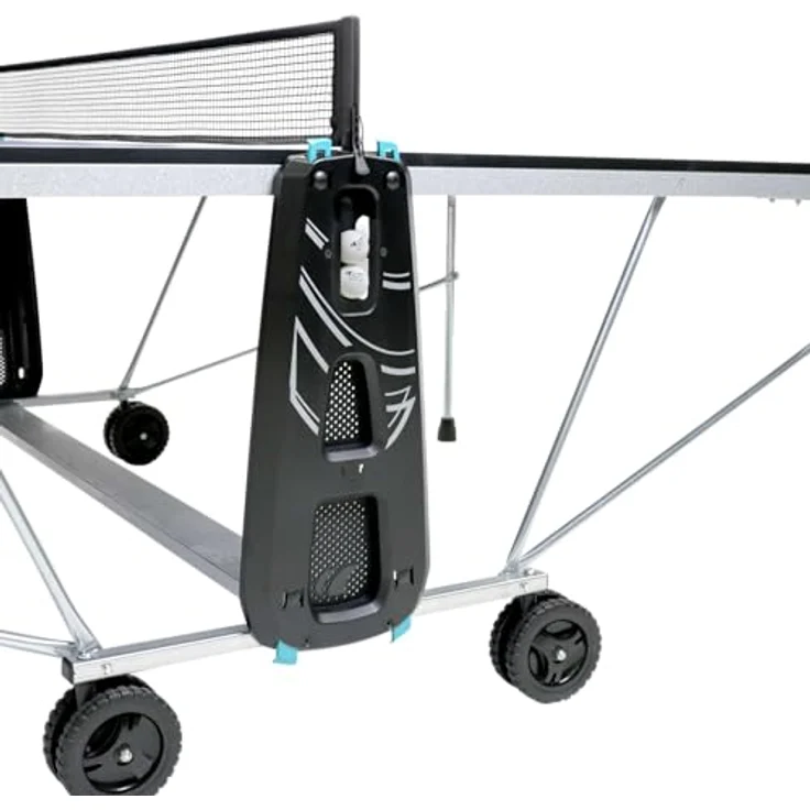Cornilleau Indoor Tischtennisplatte 100, Einsteigermodell mit Push'n Lock-System und Höhenausgleich – Bild 6