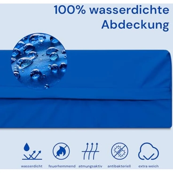 Geriafy - HR-Matratze Professional, 15 cm hoch | Wasserdichter Bezug | Geeignet für elektrisch verstellbare Lattenroste (80x200 cm) – Bild 3