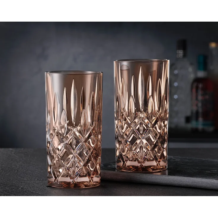 NACHTMANN 105444 NOBLESSE Longdrinkglas TOBACCO 2er Set – Bild 5