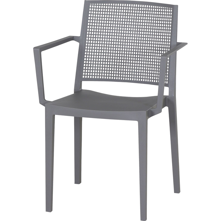 Siena Garden Square AL, Stapelstuhl - Polypropylen grau – Bild 3