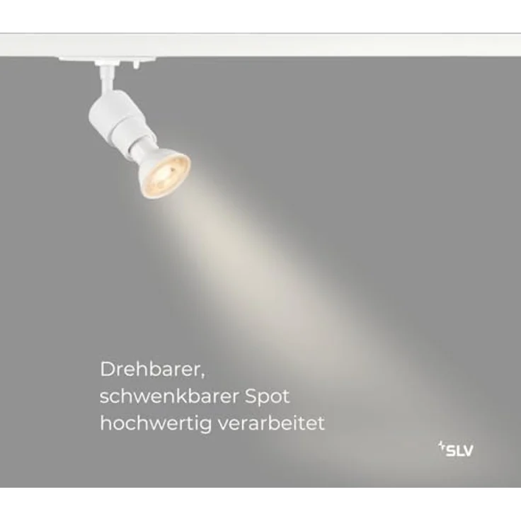 SLV PURI 2.0 Basic, 1~ Spot, GU10, 1x max. 6W, weiß - Leuchten mit 1 Phasen Adapter – Bild 3