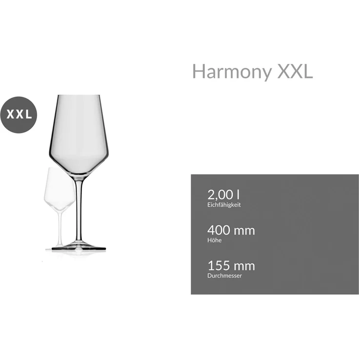 Rastal Harmony XXL Riesen-Weinglas 2,2 Liter – Bild 2