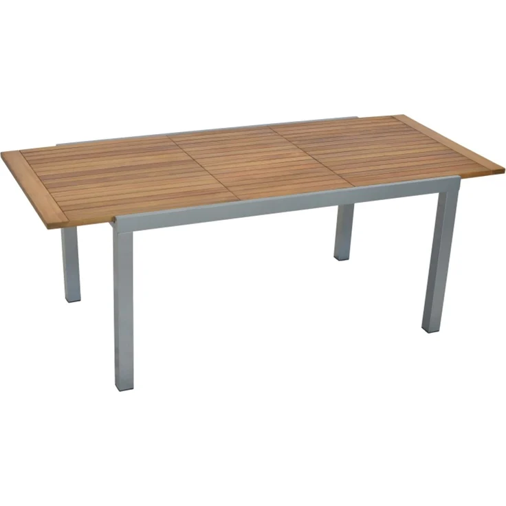 Naxos Set 5tlg, 4 Stapelsessel, Ausziehtisch 150 (200) x 90 cm – Bild 6
