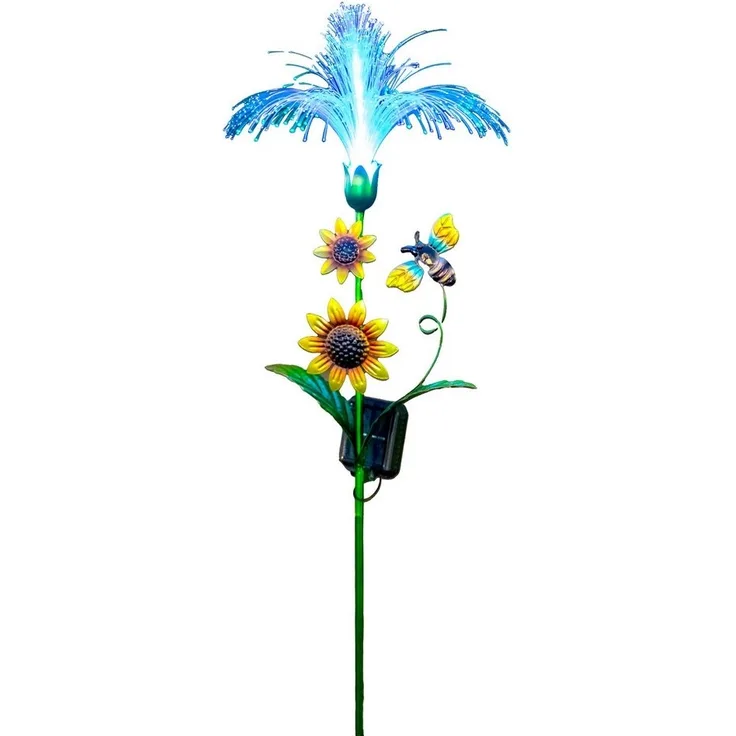 Northpoint LED Gartenleuchte LED Solar Gartenstecker für Außen Dämmerungssensor Garten Dekoration