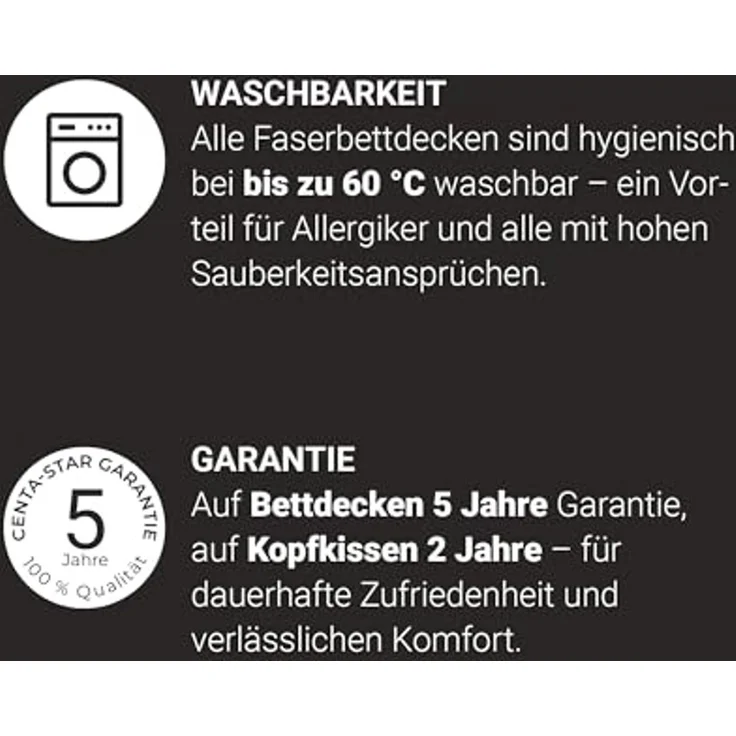 Centa-Star Microfaserkissen Flachkissen Junior kuschelig Kinder waschbar, Füllung: 100% Polyester (TREVIRA-Superloft Plus Endloshohlfaser), Bezug: 100% Baumwolle – Bild 6