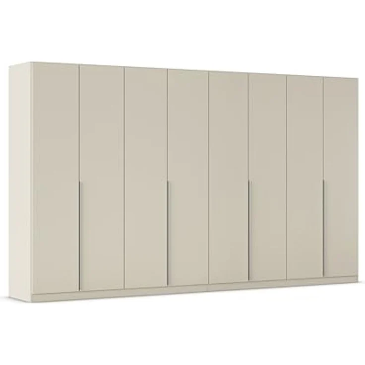 Rauch Möbel Alabama, Kleiderschrank für Schlafzimmer, Kinderzimmer, Wohnzimmer, Garderobe, Flur, 8-türig, mit Zubehör Classic, Farbe Beige, Breite 360 cm – Bild 1
