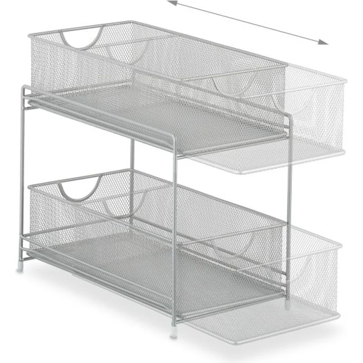 Küchen Organizer mit 2 Ausziehkörben – Bild 6