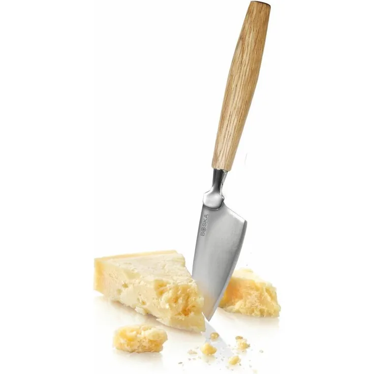 Boska Hartkäse Messer, Käse, Küchenhelfer, Messer, Europäisches Eichenholz / Edelstahl, 20. 5 cm, 320209
