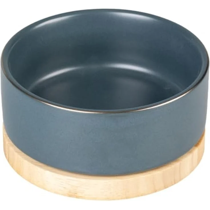 DUVO+ Napf Duvoplus Keramiknapf Stone Timber blau - 450ml – Bild 1