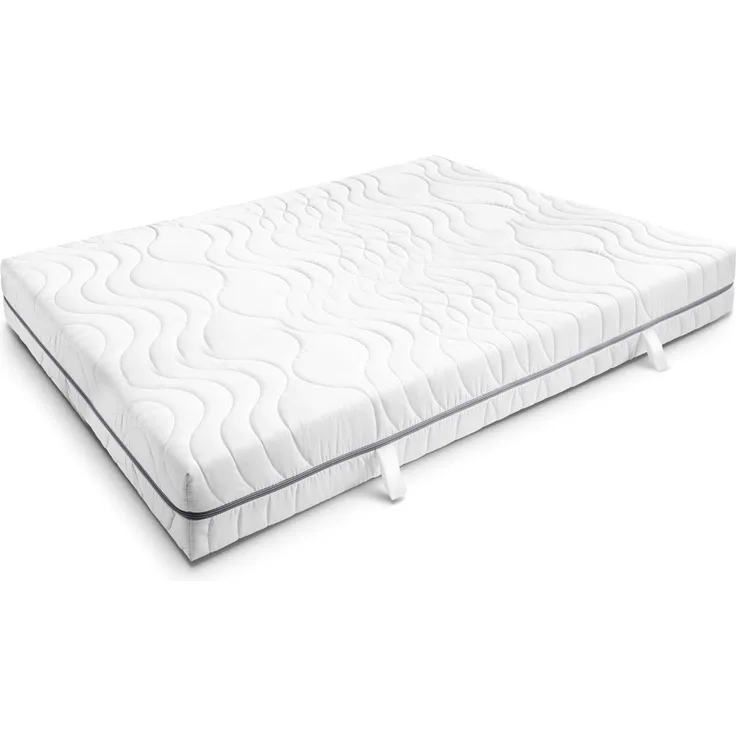 7 Zonen Viskoelastik-Matratze Sleezzz Smart 140 x 190 cm, Höhe 18 cm, Härtegrad H3 mit Air Memoryschaum