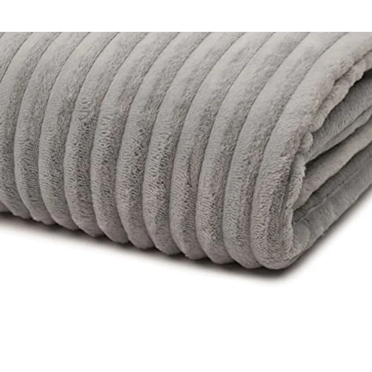 Wohndecke Feincord Kuscheldecke, Gözze, flauschig weich und wohlig warm – Bild 6