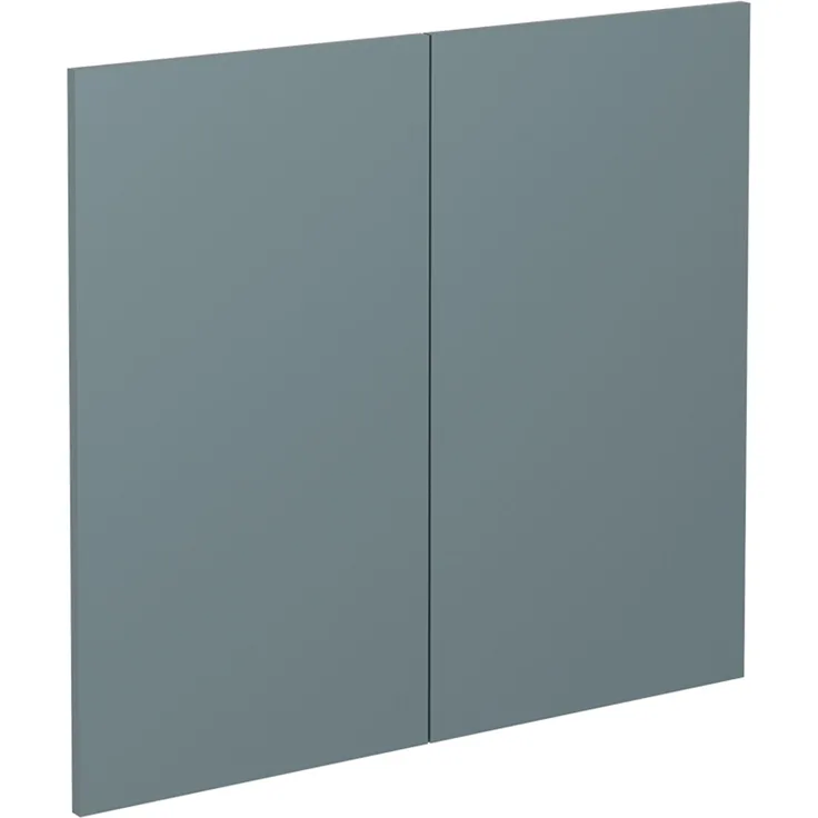 Küchenfront R-Line Blau-Grau 79.2 x 71.3 cm Möbelfront für den Spülenunterschrank Vicco