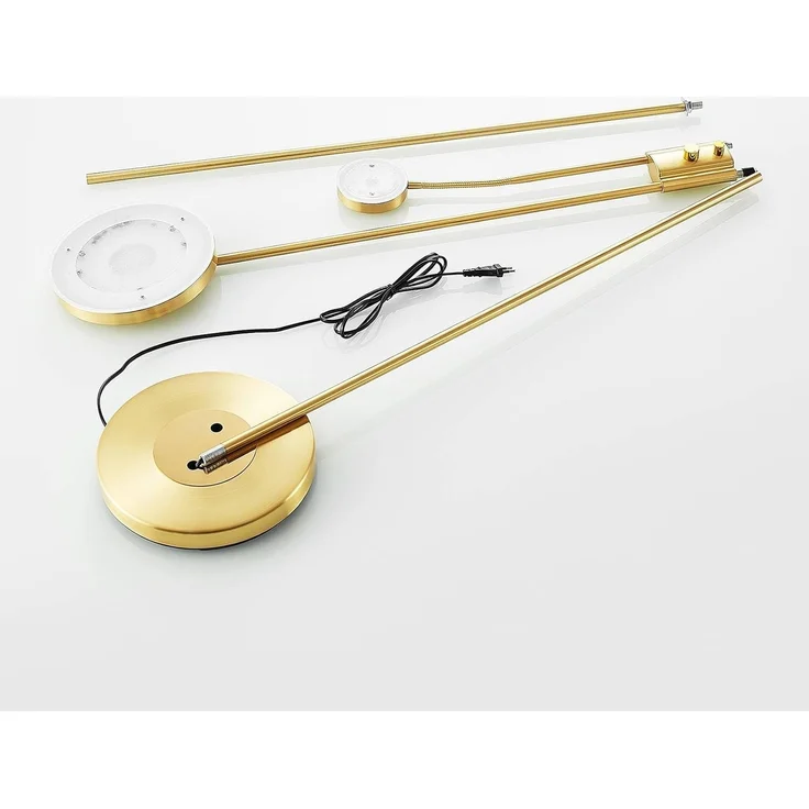 Lindby Stehlampe Seppa, Enthalten, 1 x 27 W LED + 1 x 6 W LED, warmweiß – Bild 9