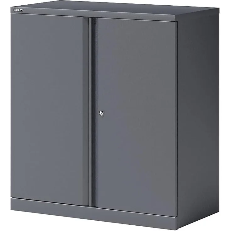 Flügeltürenschrank Essentials, mit 1 Fachboden für 2 Ordnerhöhen, Farbe anthrazitgrau