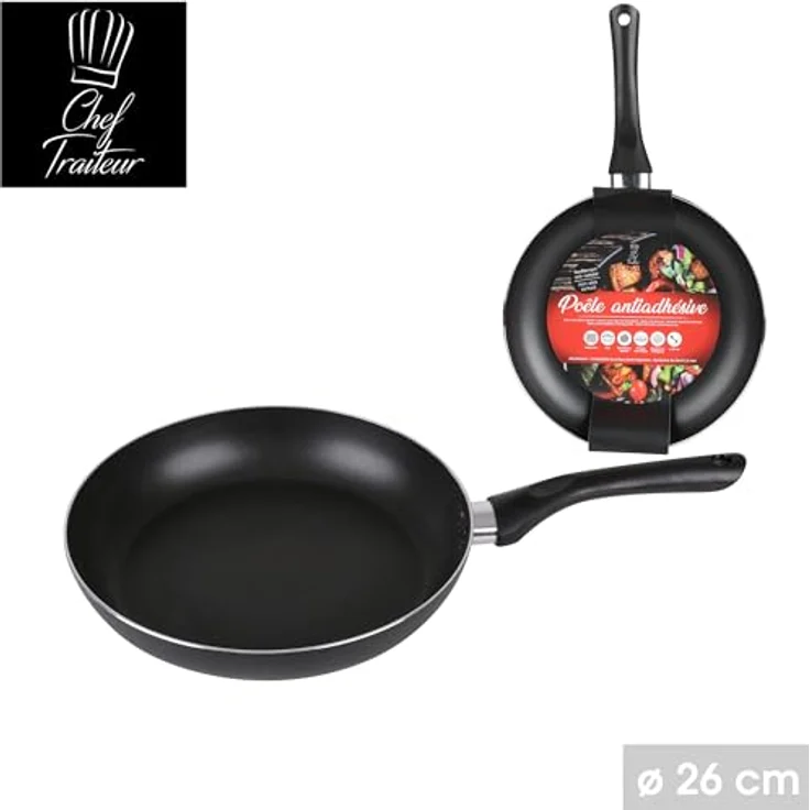 Chef Traiteur Ø 26 cm Bratpfanne mit Antihaftbeschichtung 200234 – Bild 3