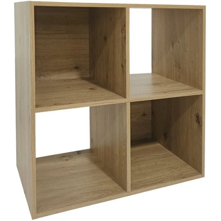 HTI-Living Standregal Regal 60x60 Thekla Artisaneiche, Stück 1-tlg, Standregal 4 Regalfächer – Bild 1