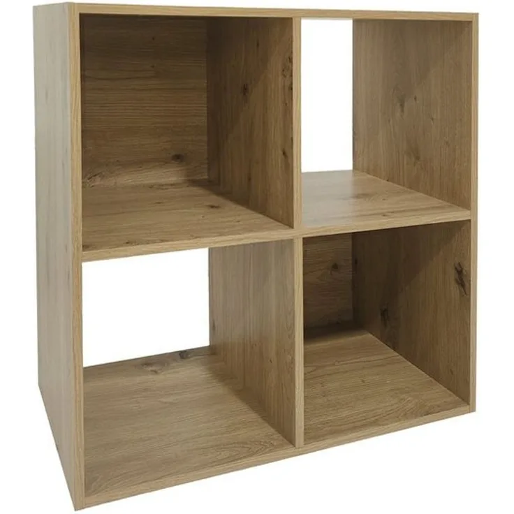 HTI-Living Standregal Regal 60x60 Thekla Artisaneiche, Stück 1-tlg, Standregal 4 Regalfächer