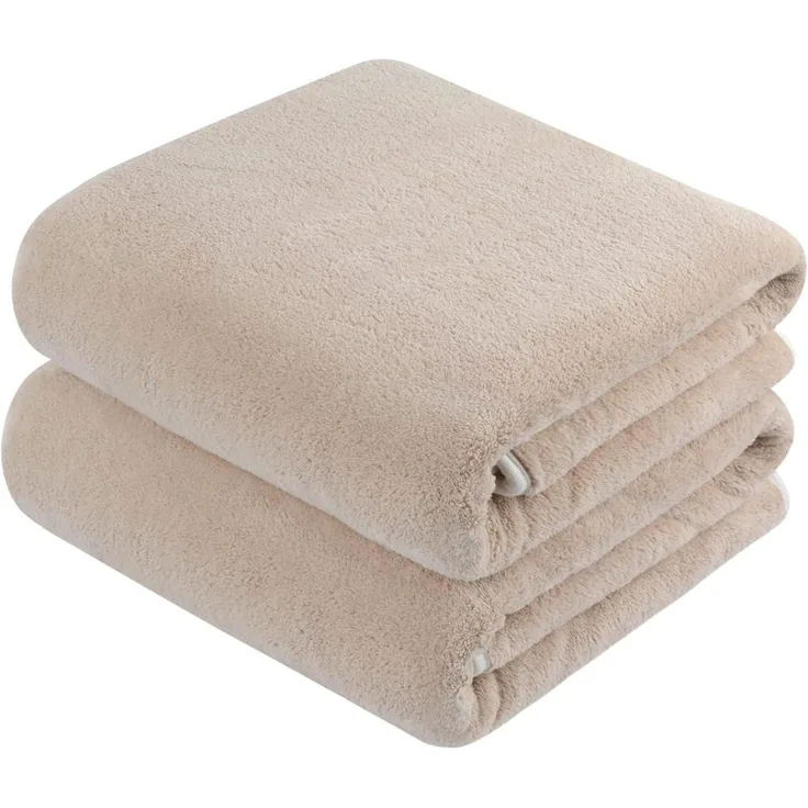 KinHwa Mikrofaser Badetuch groß XXL 76x152cm 2er Pack Schnelltrocknend