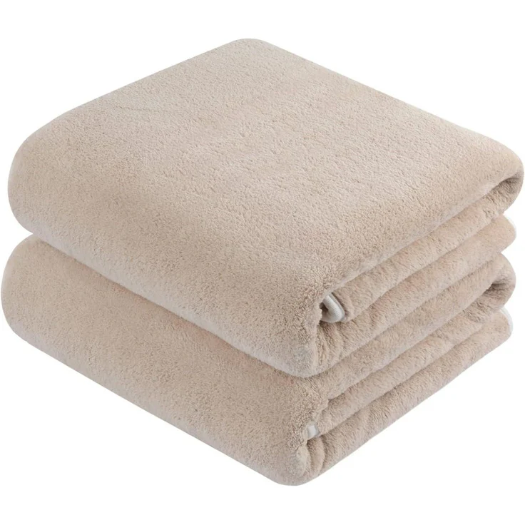 KinHwa Mikrofaser Badetuch groß XXL 76x152cm 2er Pack Schnelltrocknend – Bild 1