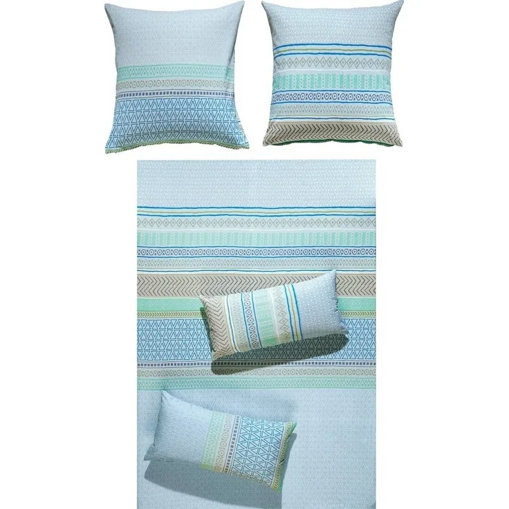 Erwin Müller Bettwäsche Bettwäsche, Seersucker, 2 teilig, Grafik